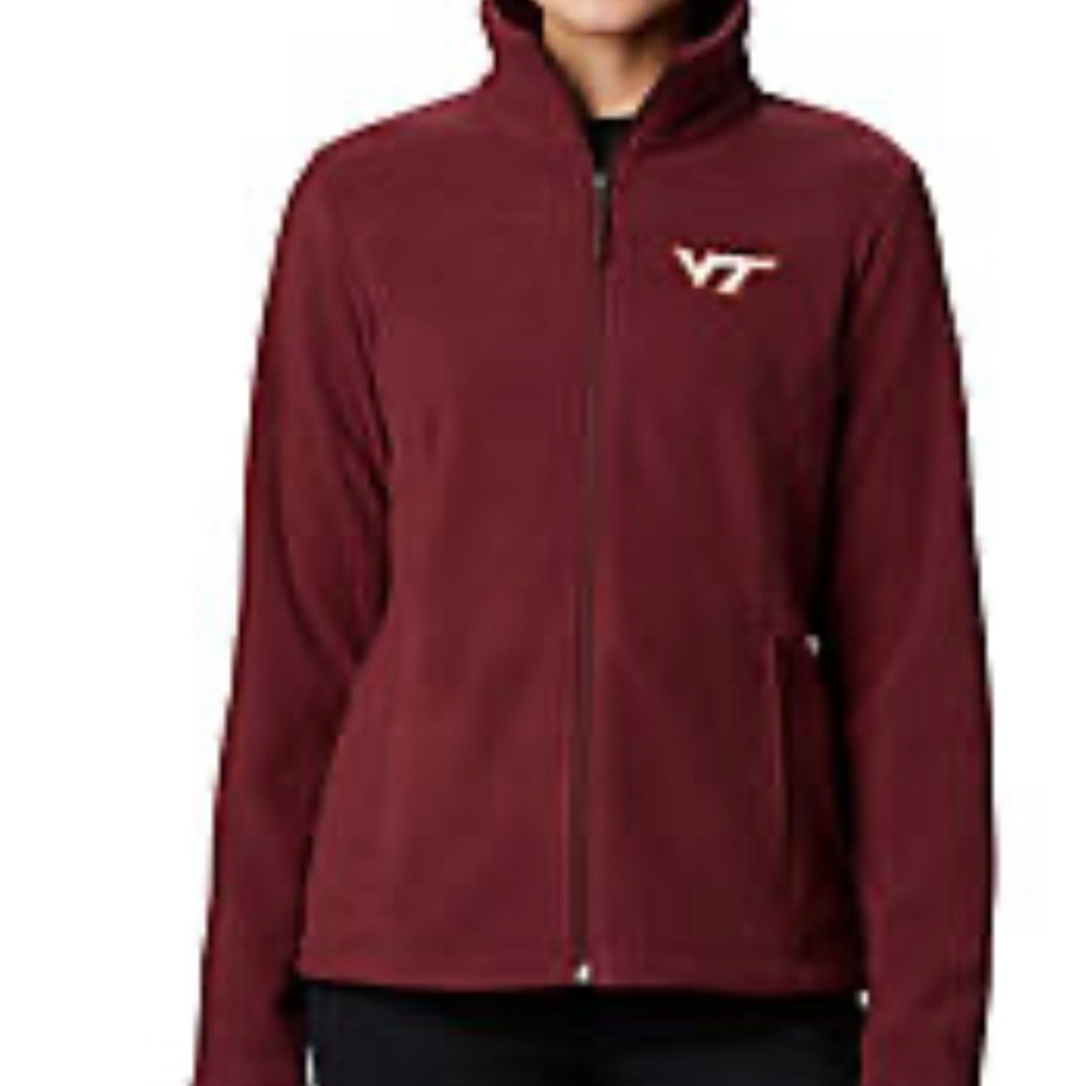 Columbia Virginia Tech fleece, small